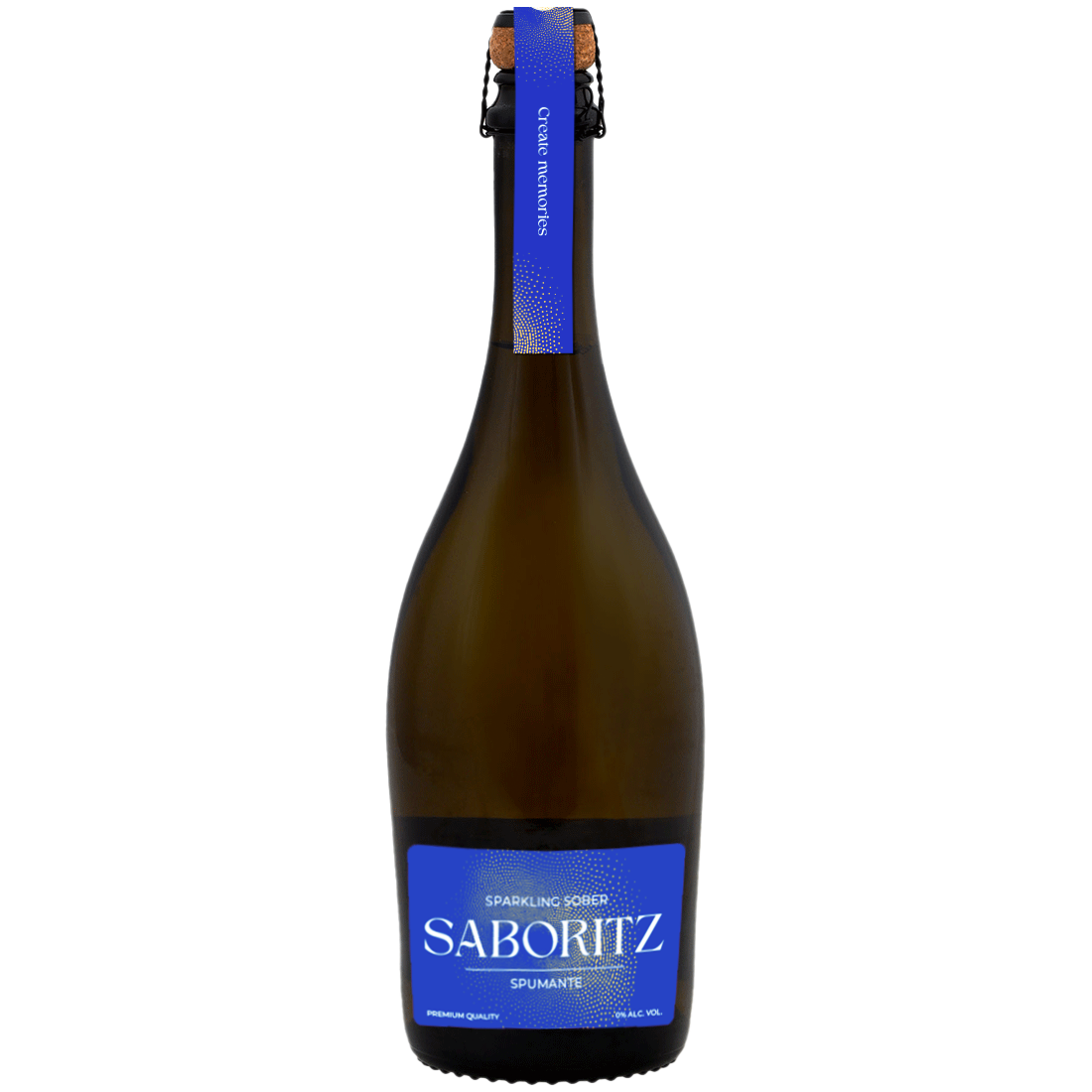 Alcohol-free champagne Saboritz Spumante